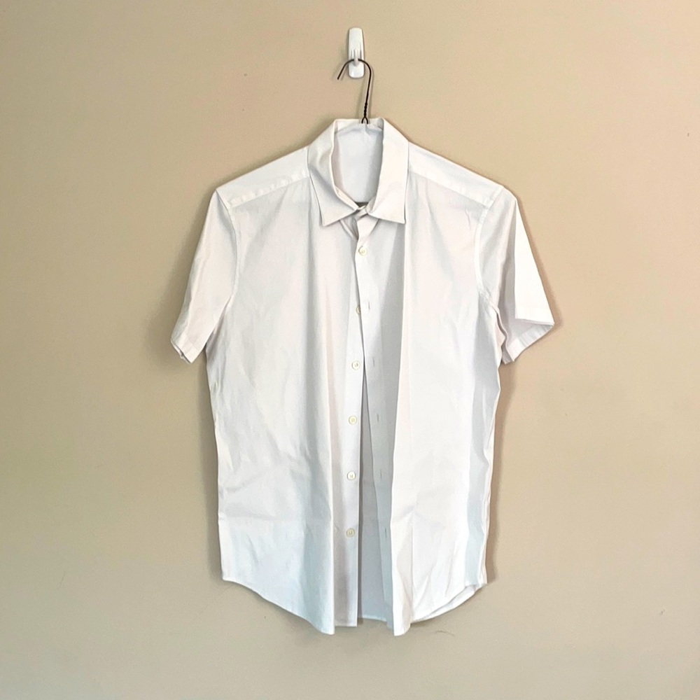 Theory Button Down White Men’s Large Shirt